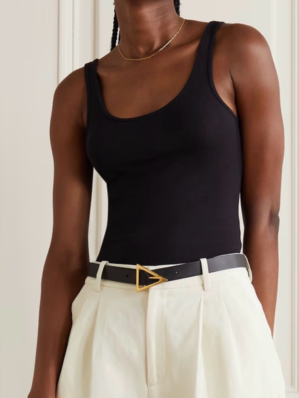 James Perse Ribbed Tank Top